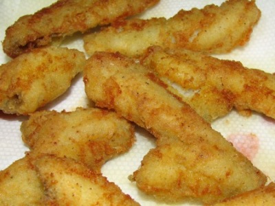 pan fried sunfish fillets