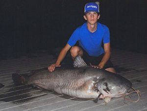 NC state record blue catfish